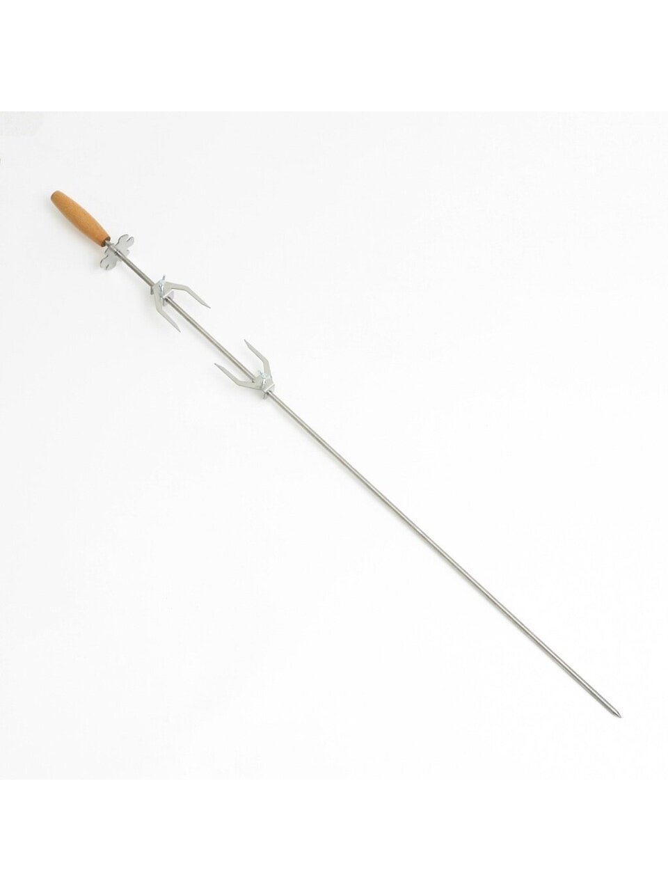 Вертел 1100 мм, сталь, рукоятка дерево, Gratar, Professional, ВТ 1100