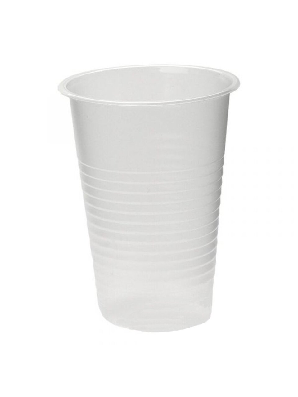 Стакан одноразовый 100 шт, 200 мл, Мистерия, 104417, белый, прозрачный