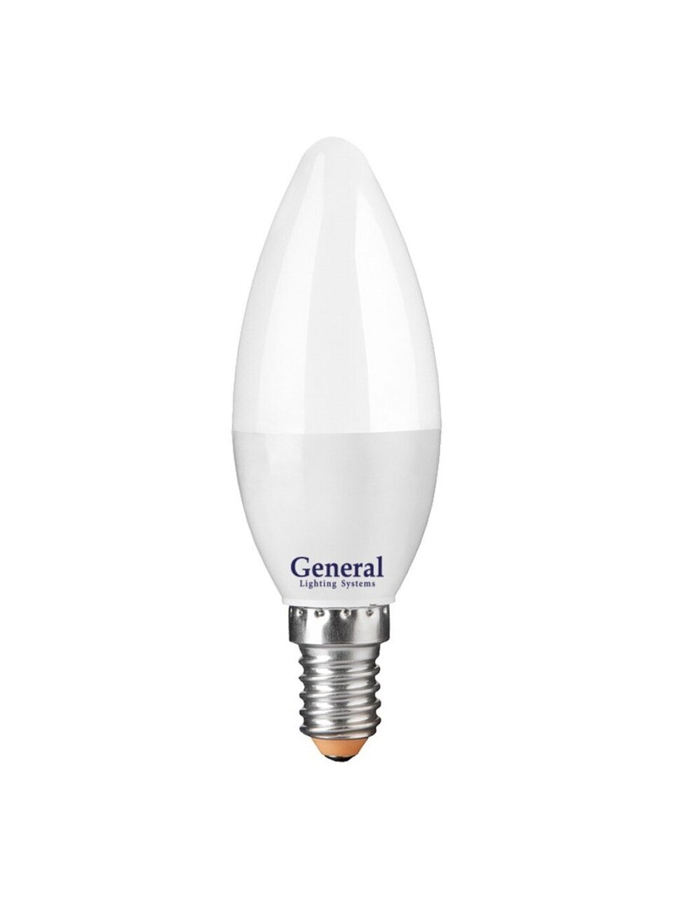 Лампа светодиодная E14, 20 Вт, 230 В, свеча, 4500 К, нейтральный белый свет, General Lighting Systems, GLDEN-CF, CF, 661474