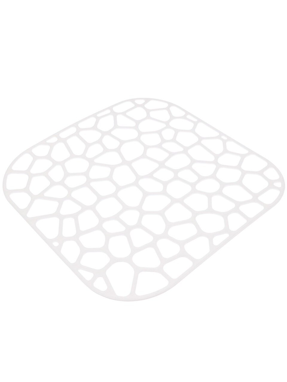 Коврик в раковину, пластик, 30х30 см, 411-038