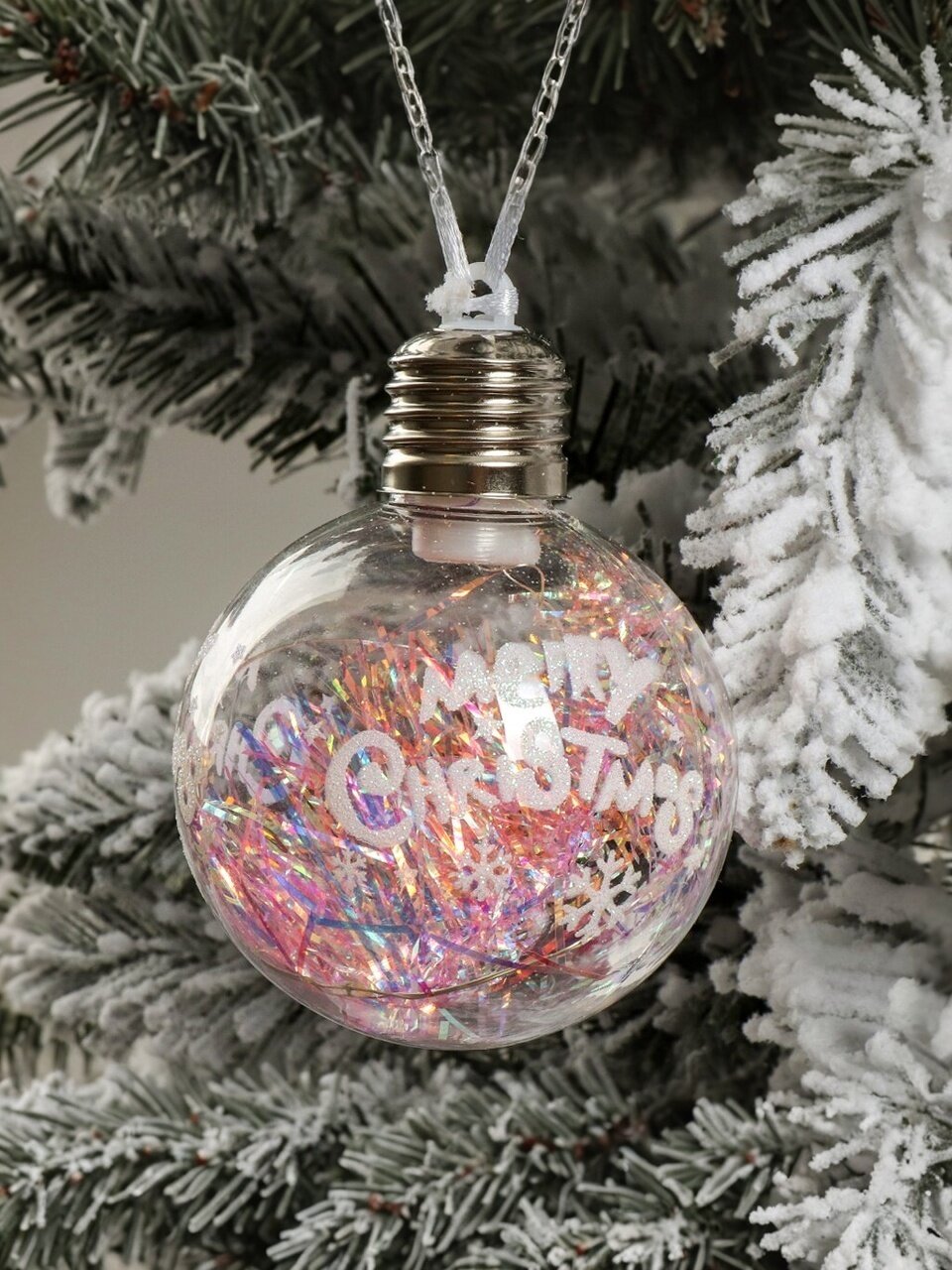 Елочное украшение Набор, 3 шт, 8 см, пластик, Y4-5631