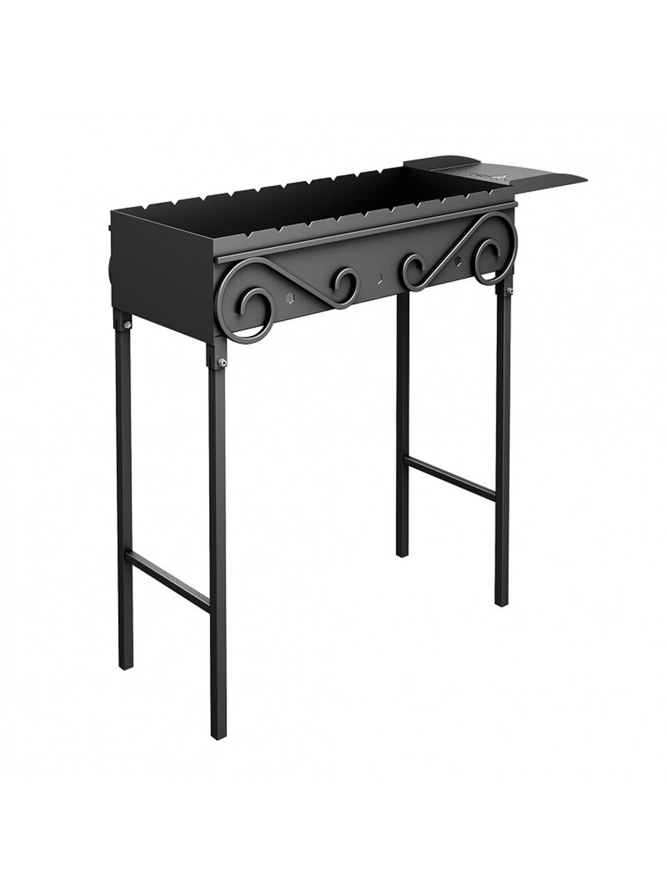 Мангал 960х334х830 мм, 2 мм, Grillux, Garden, ВЗР 2402