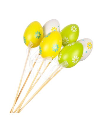 Фигурка декоративная Яйцо пасхальное, 19 см, 6 шт, Y4-6693