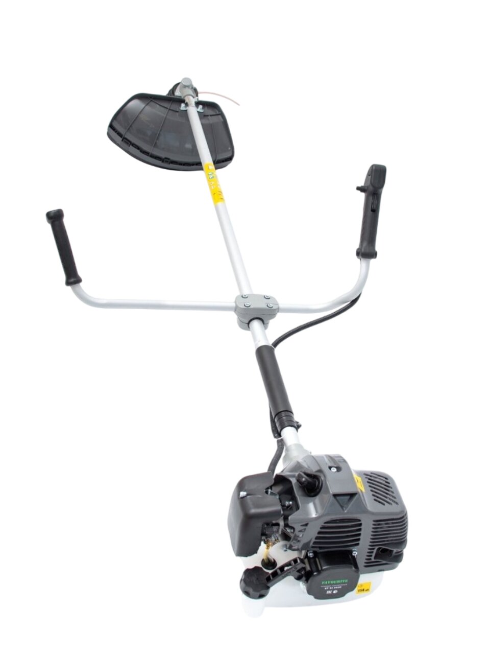 Триммер бензиновый, Favourite, BT 52 PROF, 555029052, 2.9 л.с., 52 куб.см, 2200 Вт, U-ручка, леска/нож, разборный вал