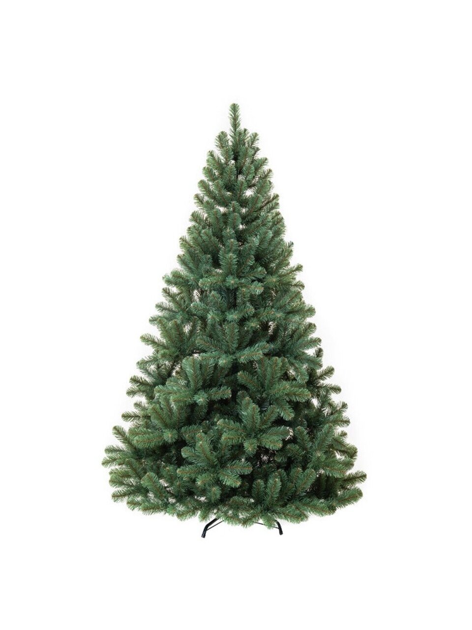 Елка новогодняя напольная, 270 см, Звездная, сосна, зеленая, хвоя ПВХ пленка, 10270, ЕлкиТорг