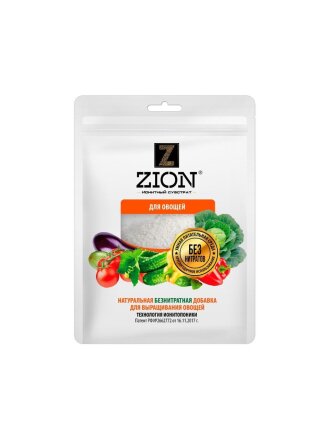 Удобрение для овощей, субстрат, минеральное, саше, 250 г, Zion