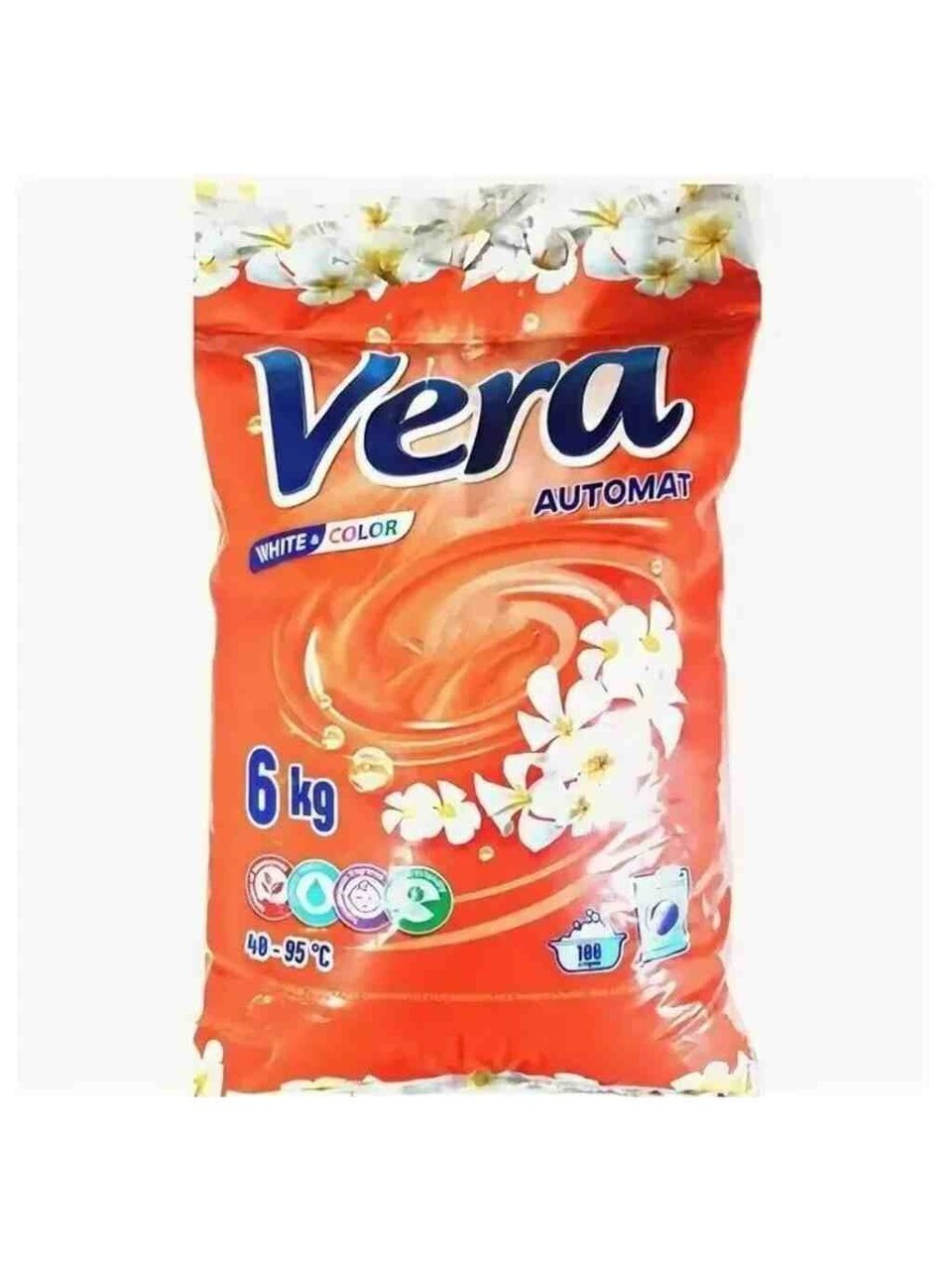 Стиральный порошок Vera, 6 кг, автомат, для цветного