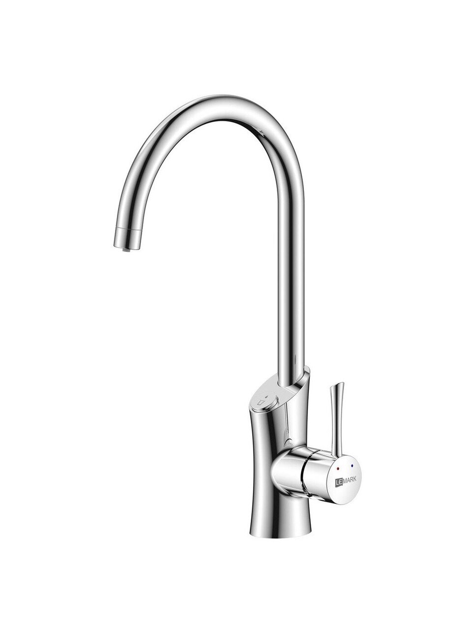 Смеситель для кухни, Lemark, Comfort, с картриджем, с подключением к фильтру, хром, LM3072C