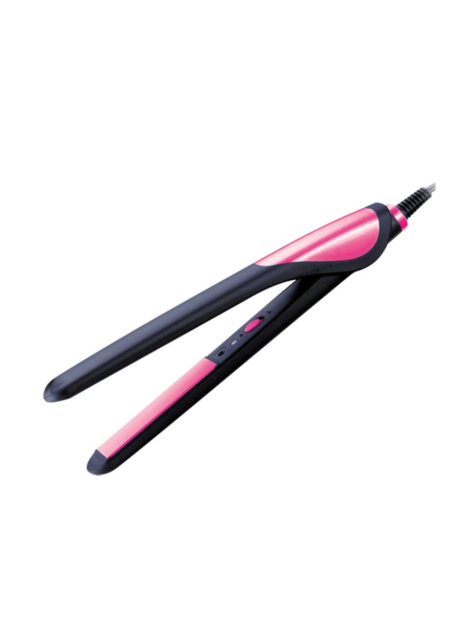 Выпрямитель Sakura, для выпрямления волос, 35 Вт, керамическое покрытие, черно-розовый, SA-4519P