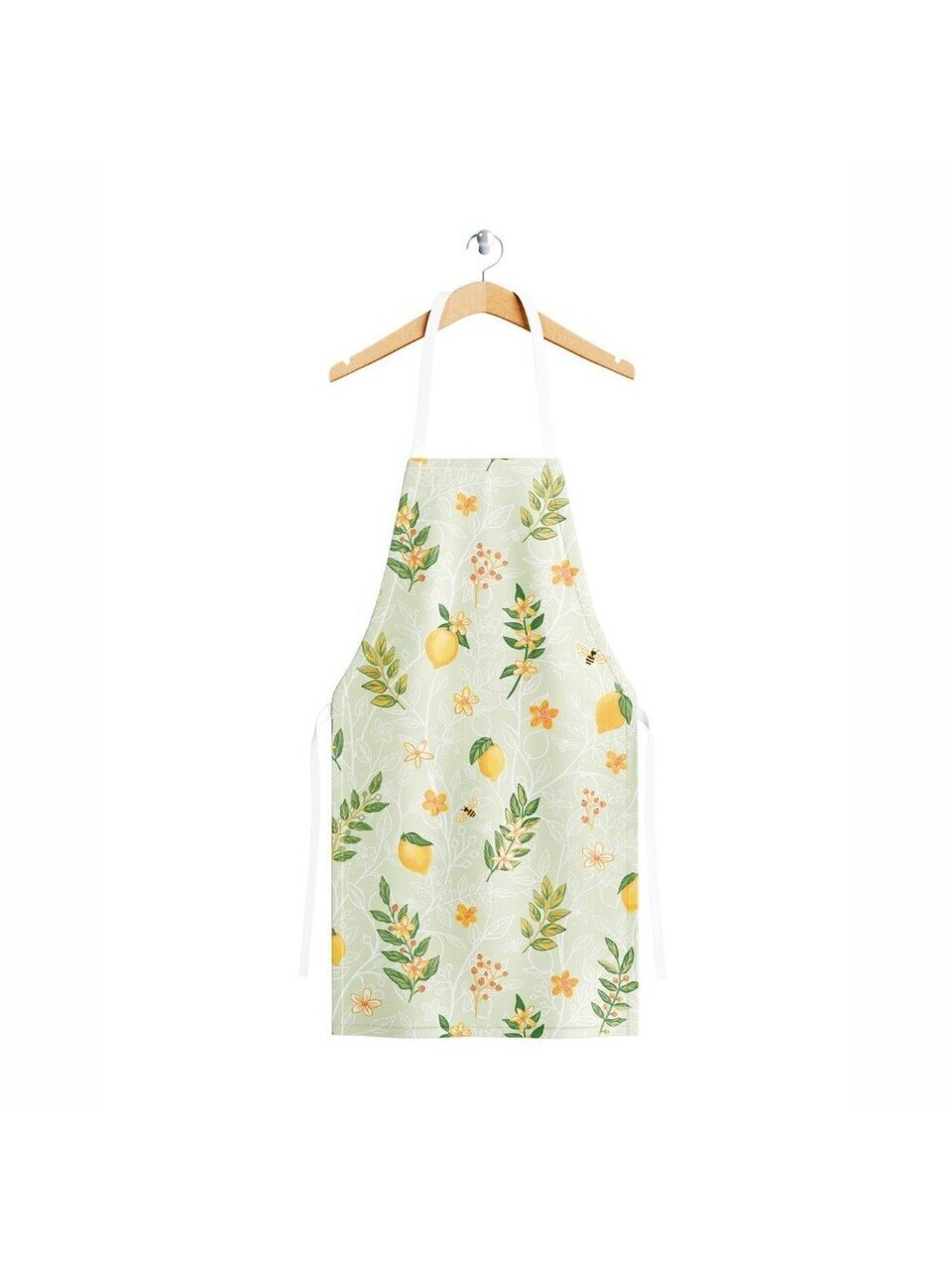 Фартук 62х75 см, 100% хлопок, 100% хлопок, без кармана, Самойловский текстиль, Лимонный сад