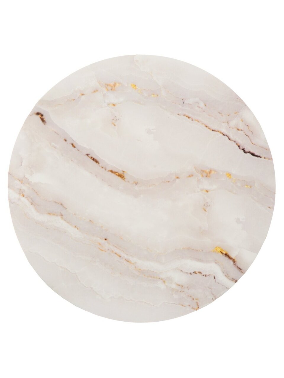 Салфетка для стола пластик, 36х36 см, круглая, Порто