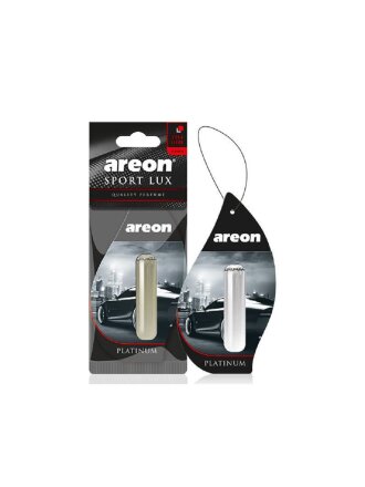Ароматизатор в машину подвесной, гелевый, Areon, Liquid Lux Sport Platinum, 46343