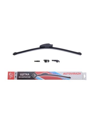 Щетка стеклоочистителя Autovirazh, бескаркасная, 18"/45 см, AV-155Y, AV-001815