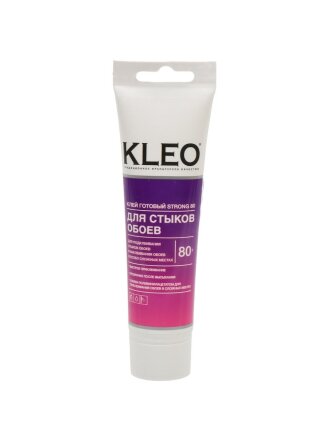 Клей для стыков обоев, Kleo, Strong, 80 кв.м., 80 г, туба, 080 стыки