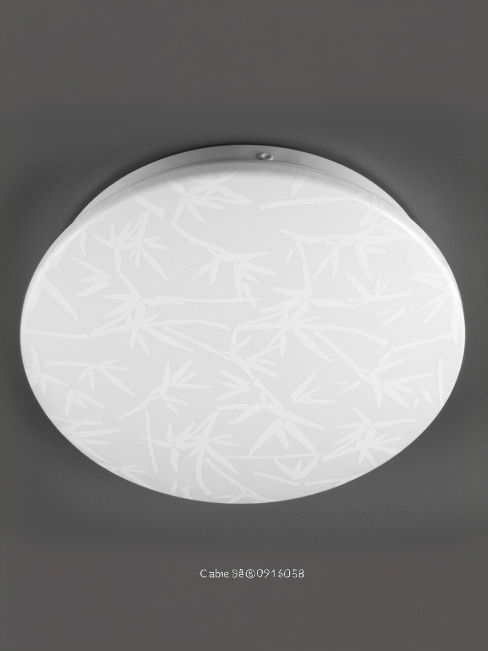 Светильник светодиодный, General Lighting Systems, GSMCL-014-18 Bamboo, 18 Вт, 4000 К, 1170 Лм, IP20, 25.3х23х5.8 см, нейтральный белый свет