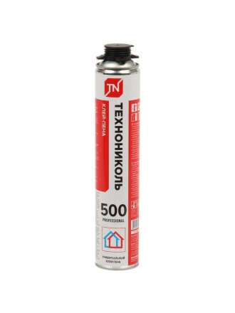 Клей-пена Технониколь, 500 PROFESSIONAL, универсальный, 1 л, 528379