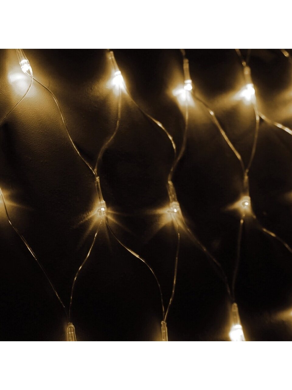 Гирлянда 240 ламп, 1.7 м, 8 режимов, Космос, свет белый, прозрачная, в помещении, сетевая, светодиодная, мигание, KOC_NET240LED_W