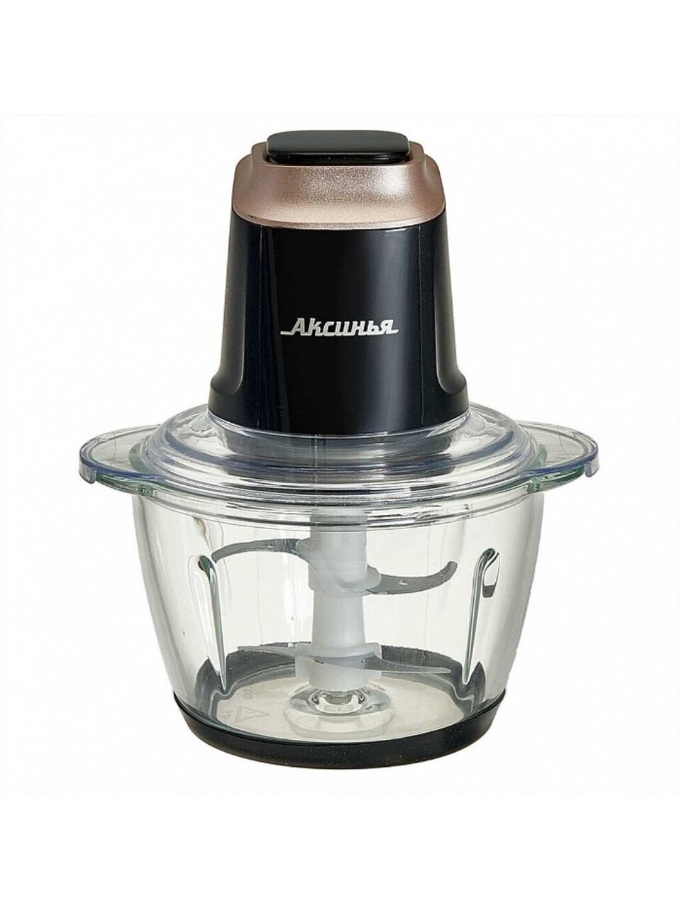 Измельчитель 400 Вт, емкость чаши 1.2 л, Аксинья, КС-501, черный