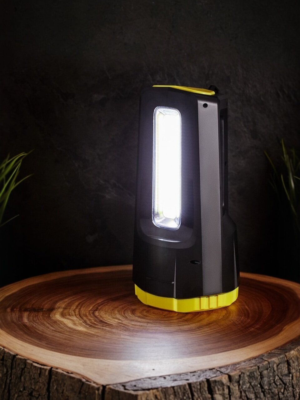 Фонарь встроенный аккумулятор, Rexant, Voyager LED power bank, зарядка от сети 220 В, пластик, 75-7824