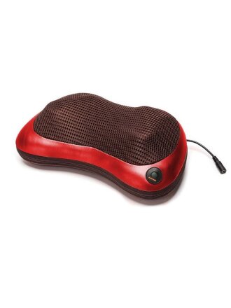 Подушка массажная Bradex, Авто, KZ 0474, шея, плечи, спина, красная