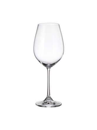 Бокал для вина, 650 мл, стекло, 6 шт, Bohemia, Columba, 91L/1SG80/0/00000/650-662