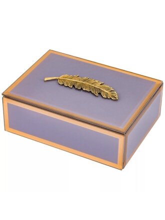 Шкатулка декоративная 16х12х6 см, коллекция Pen, 453-144