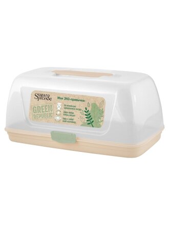 Хлебница пластик, лен, Sugar&Spice, Green Republic, SE2238GR