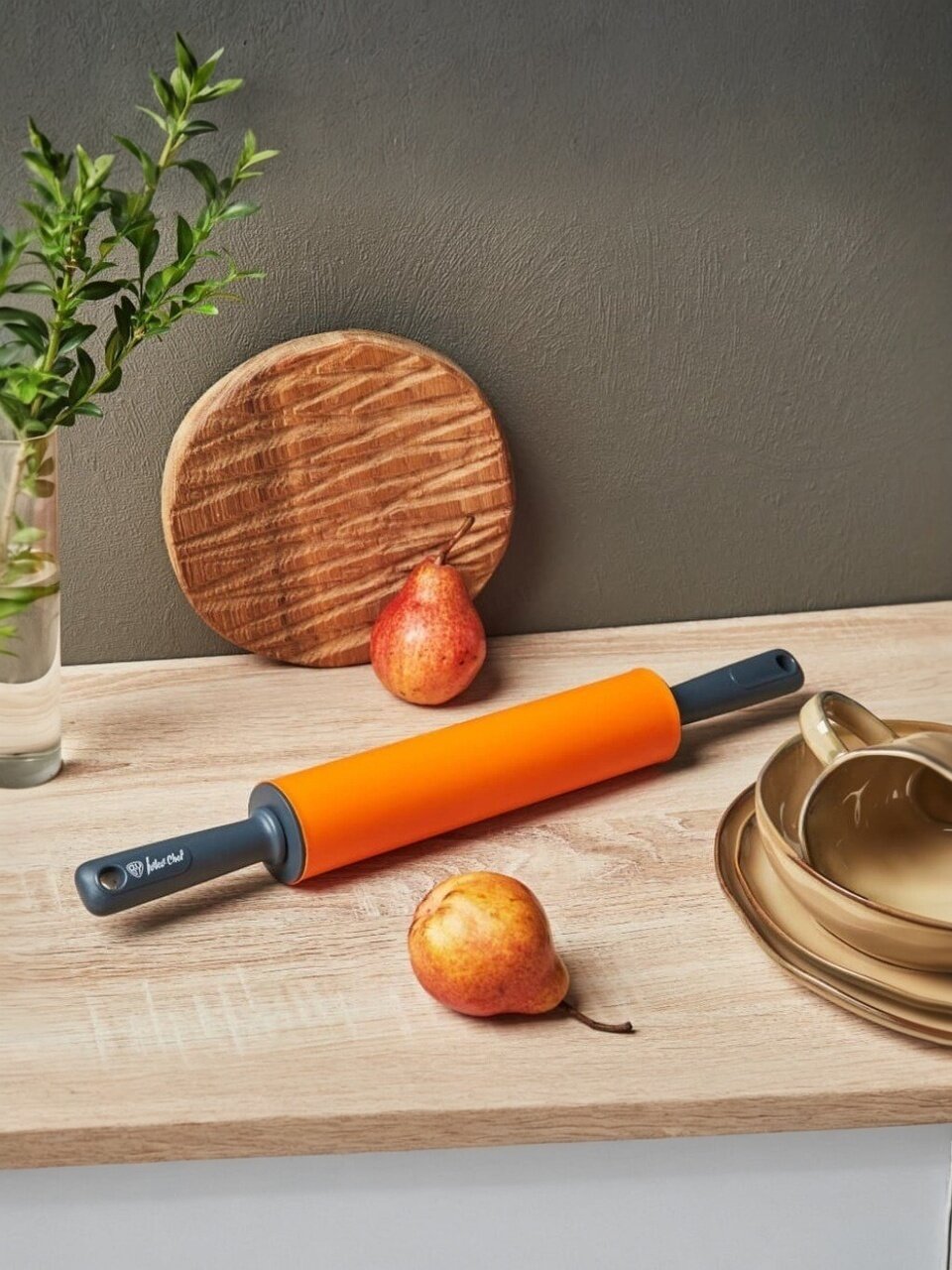 Скалка силикон, 46х5 см, Ivlev Chef, Fusion, 856-133