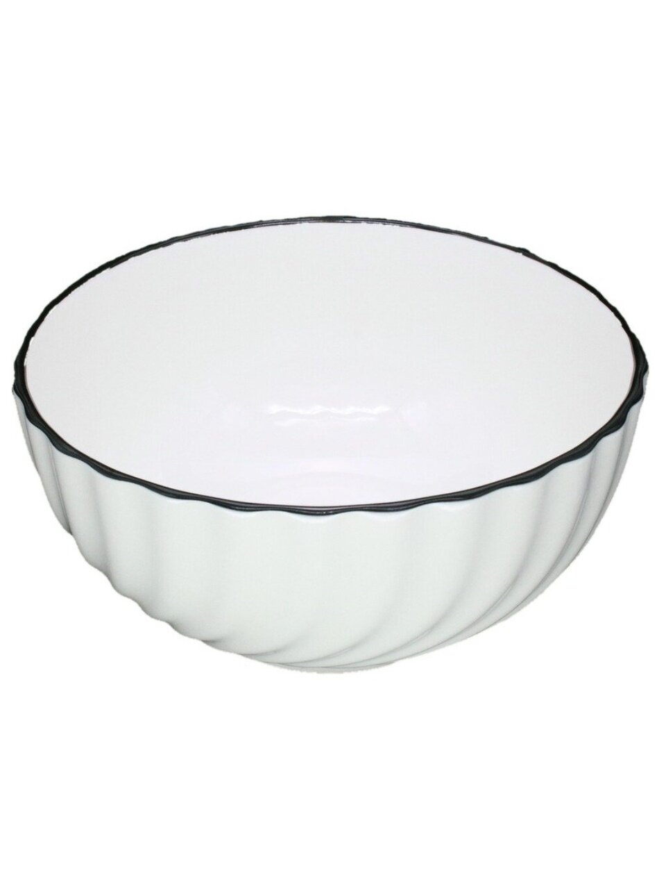 Салатник фарфор, круглый, 20х9 см, 1.6 л, Зефир, МФК, MFK21130