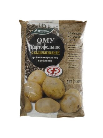 Удобрение Картофельное с калимагнезией, органоминеральное, 5 кг, БХЗ