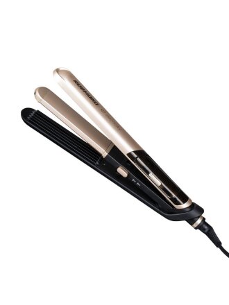 Стайлер Redmond, RCI-2335, для укладки волос, 50 Вт, керамическое покрытие, 220 °, 2 в 1, шампань с черным