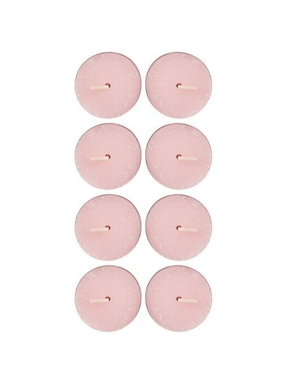 Свеча декоративная, 2х4 см, круглая, 10 шт, SER S.P.A, Роза, Чайная