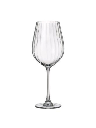 Бокал для вина, 650 мл, стекло, 6 шт, Bohemia, Columba optic, 91L/1SI81/0/00000/650-664