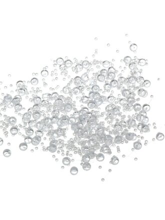 Бусы новогодние 200 см, прозрачные, Жемчужинки, Y4-9450