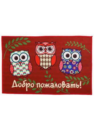 Коврик грязезащитный, 50х80 см, прямоугольный, Vortex, 24241