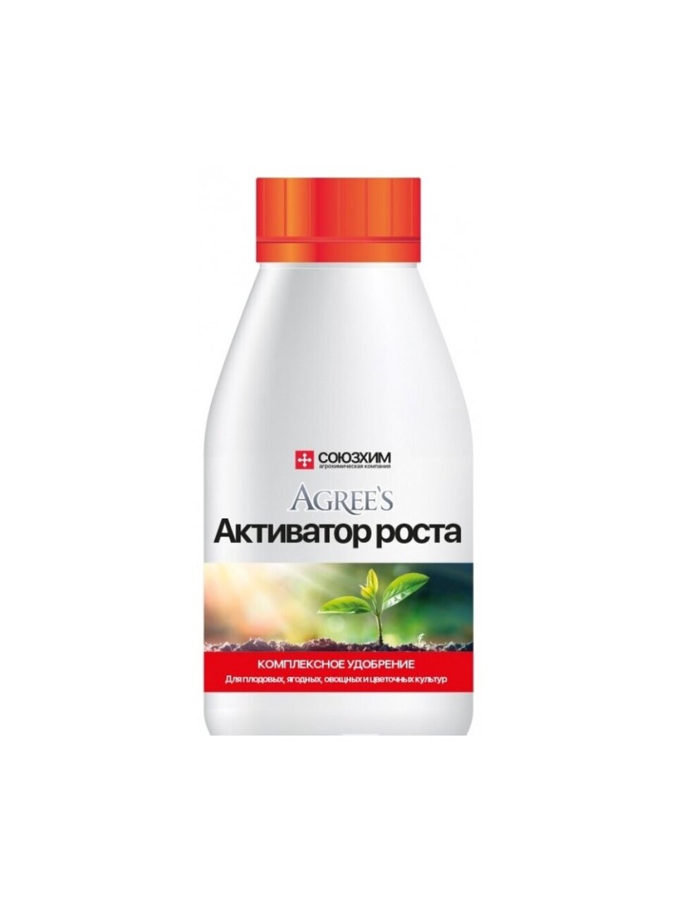 Удобрение Активатор роста, комплексное, органоминеральное, жидкость, 250 мл, Agree's