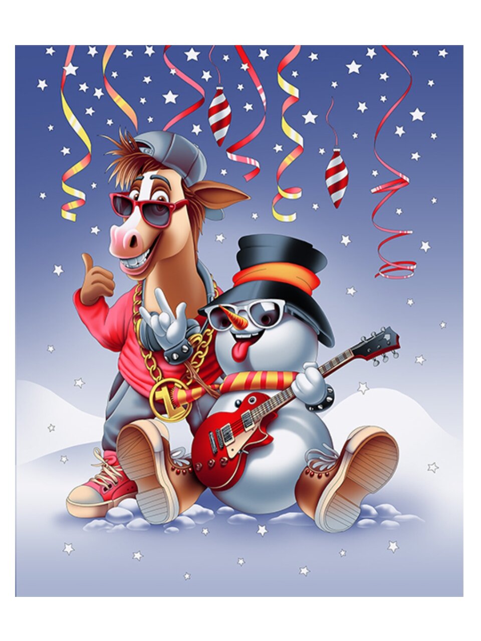 Набор полотенец кухонных 2 шт, 45х60 см, вафельный, хлопок, Конфетти, Россия