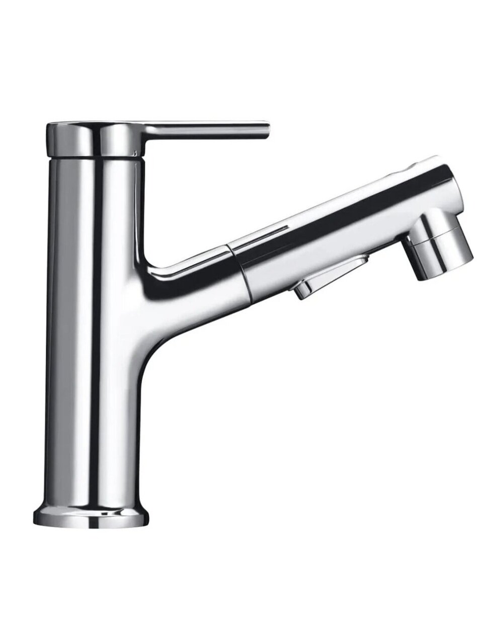 Смеситель для кухни, G.lauf, выдвижной излив, с картриджем, хром, GOG10-A012