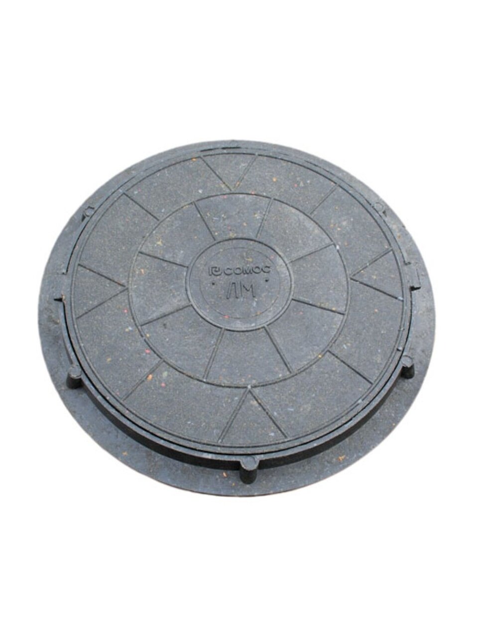 Люк канализационный 750х630х545х60 мм, 1.5т, 15 кН, полимер, ТТ000013105
