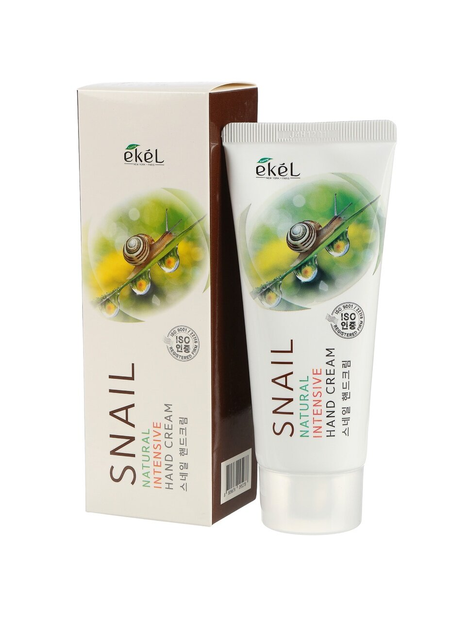 Крем для рук, Ekel, 100 мл, восстанавливающий, с улиткой
