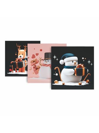 Подарочная коробка картон, 23х23х13 см, 3 в 1, прямоугольная, Время чудес, Д10103К.200