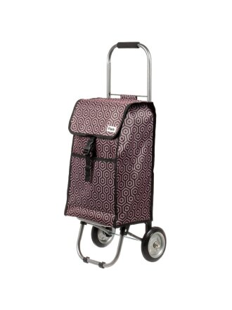 Тележка складная 32х29х84 см, металл, 100% полиэстер, 30 кг, с сумкой, City, 104599