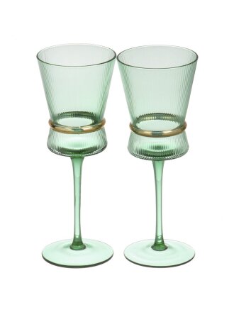 Бокал для вина, 320 мл, стекло, 2 шт, Billibarri, Verai, 901-046