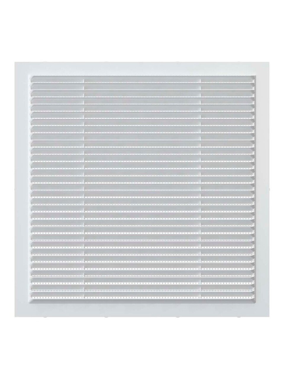 Решетка вентиляционная пластик, 280х280 мм, с сеткой, ERA