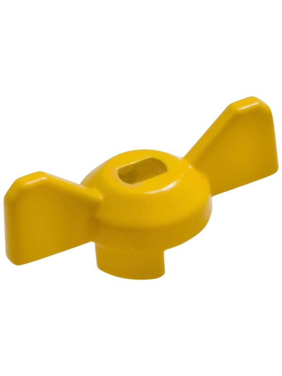 Ручка-бабочка для крана, 1/2"-3/4", желтая, индивидуальная упаковка, MasterProf