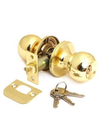 Защелка Avers, 6072-01-G, ключ/фиксатор, золото, сталь