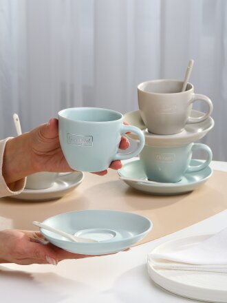 Набор чайный фарфор, 12 предметов, на 4 персоны, 180 мл, с ложками, Элитный вкус, RS097/4655, подарочная упаковка