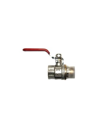 Кран для воды, 3/4", г-ш, ручка, РМС