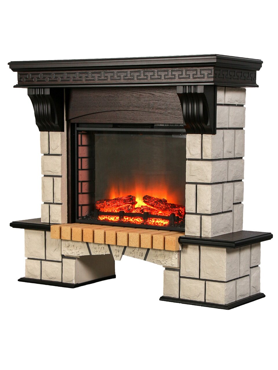 Электрокамин RealFlame, Provence, античный дуб, Sparta 25.5, эксклюзив