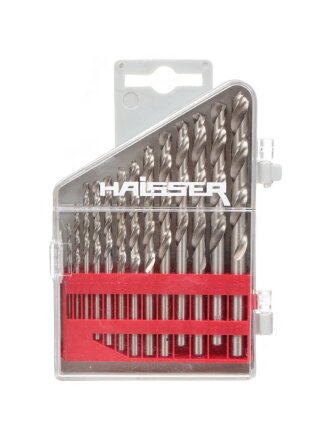 Набор сверл по металлу, 13 шт, Haisser, 1.5-6.5 мм, HS101202